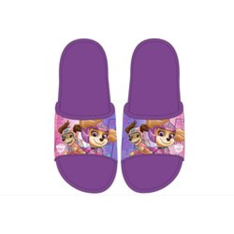 Paw Patrol Meisjes Bad-Slippers Paars Sky