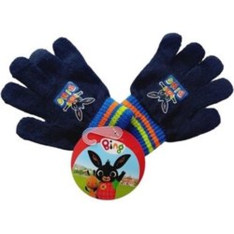 Bing Bunny -  Handschoenen Bing Bunny - jongens - blauw - 3-6 jaar