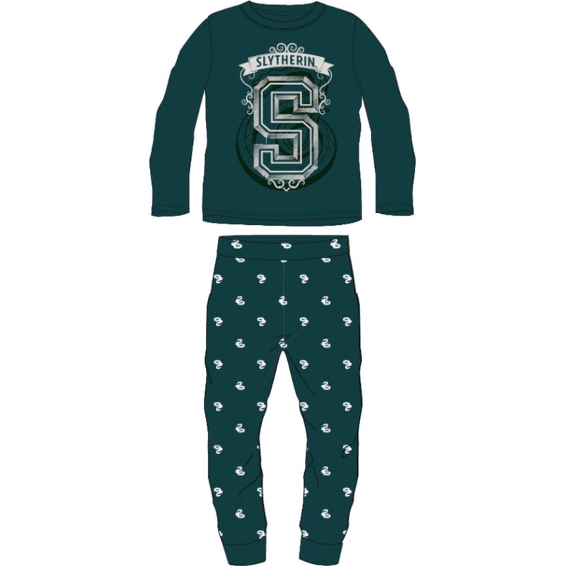 Harry Potter Slytherin Pyjama Groen