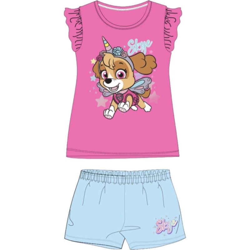 Paw Patrol pyjama - Meisjes shortama - Skye - Unicorn