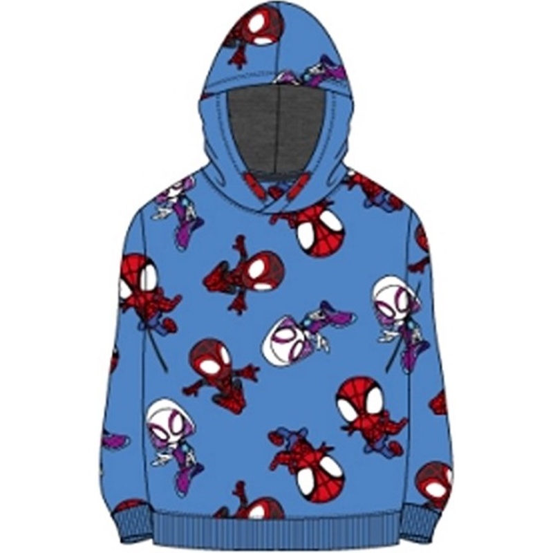 Disney junior Spidey amazing friends Blauw Sweater Gerecycled Katoen