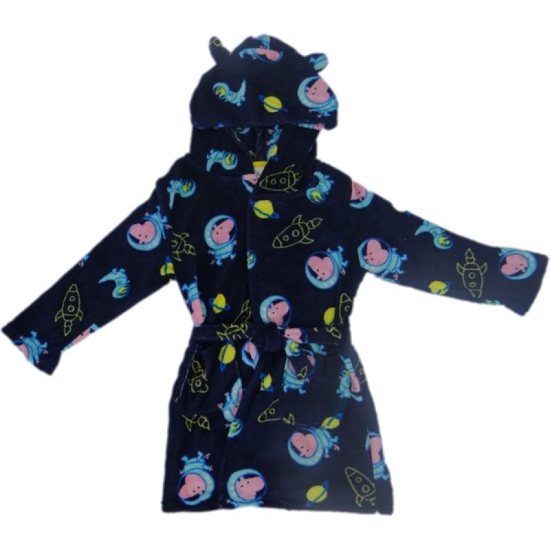 Peppa Pig badjas donkerblauw