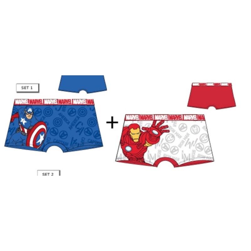 Marvel Captain America 2-Pack Boxershort