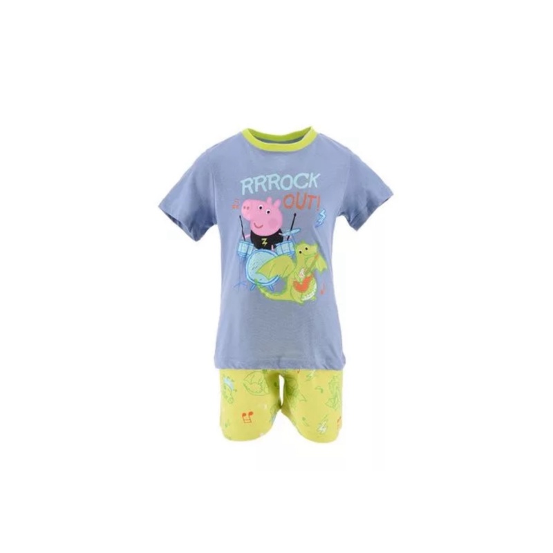 Peppa pig Georges pyjama set - Afbeelding 2