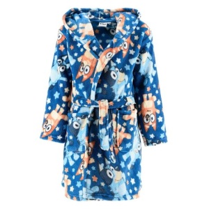 Bluey Badjas Coral Fleece Bleu